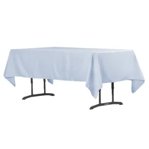 60"x102" Rectangular Polyester Tablecloth - Dusty Blue