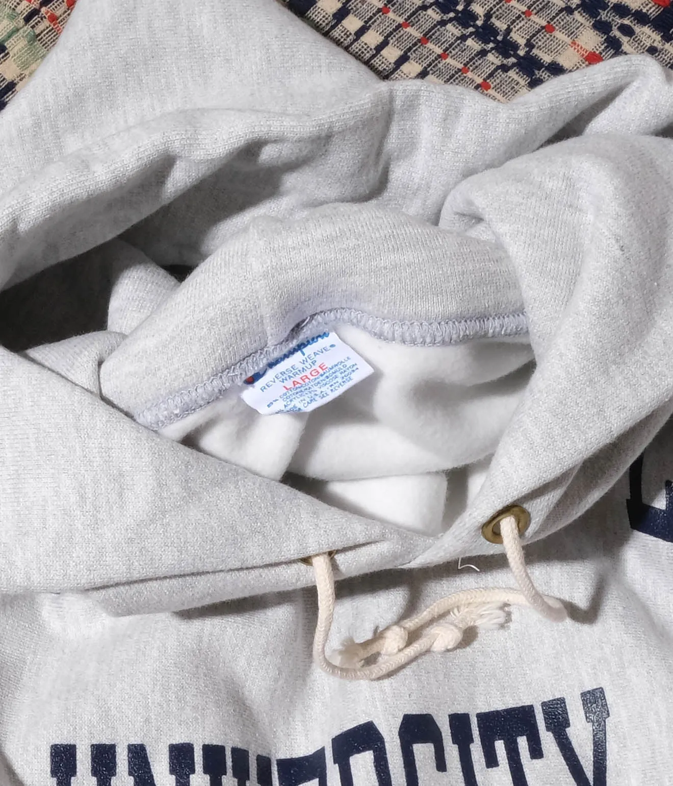 80's Deadstock Champion Reverseweave Parka (Grey)
