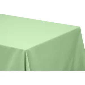 90"x156" Rectangular Oblong Polyester Tablecloth - Mint Green