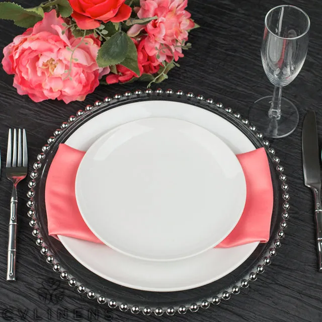 Accordion Crinkle Taffeta 132" Round Tablecloth - Black