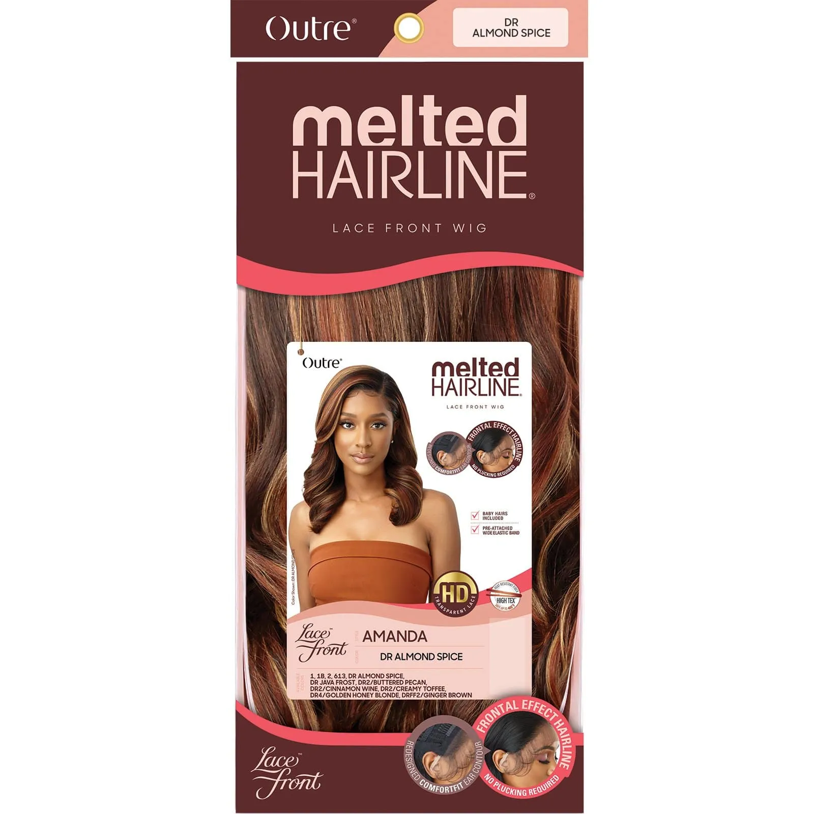 AMANDA | Outre Melted Hairline Synthetic HD Lace Front Wig