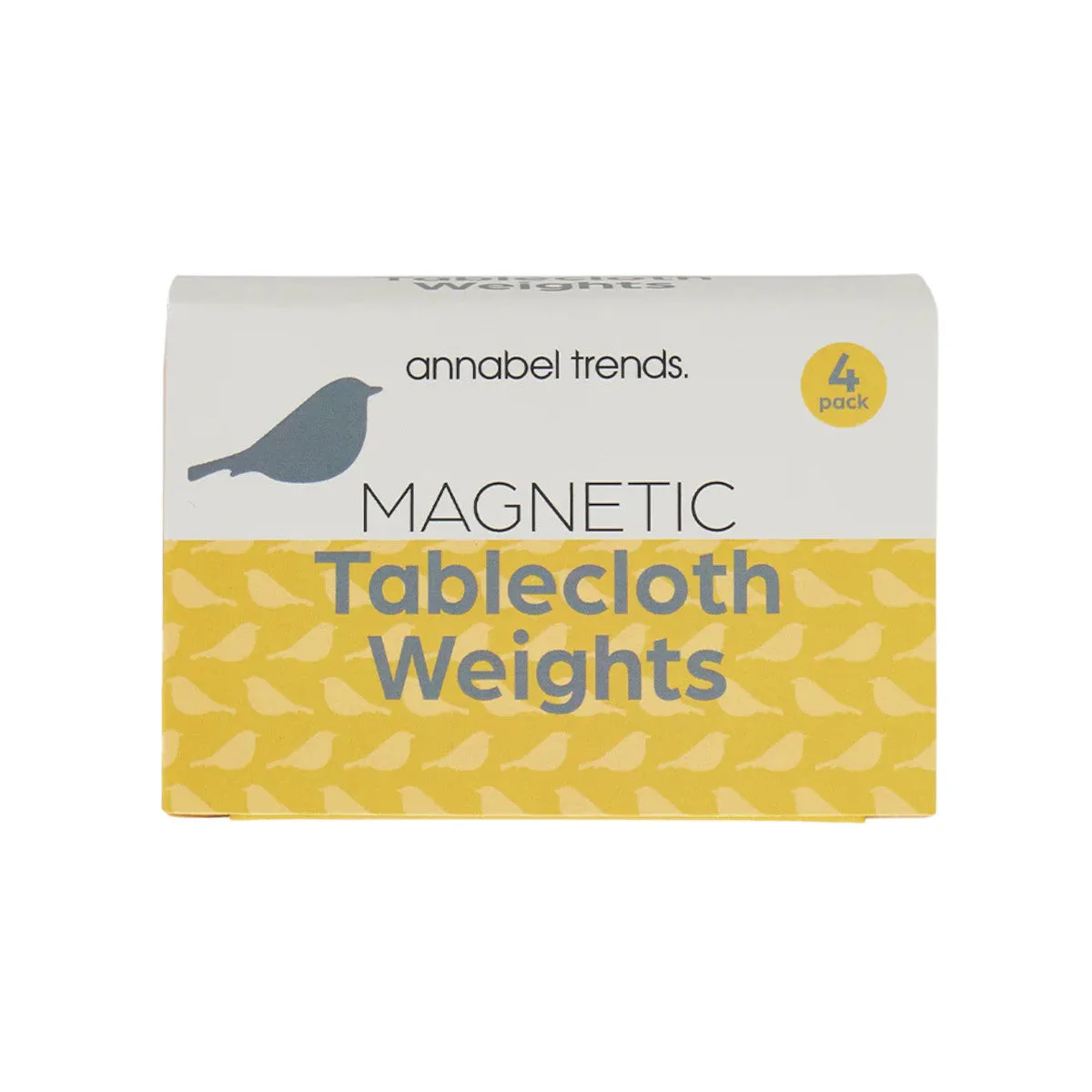 Annabel Trends Magnetic Bird Tablecloth Weights Set of 4