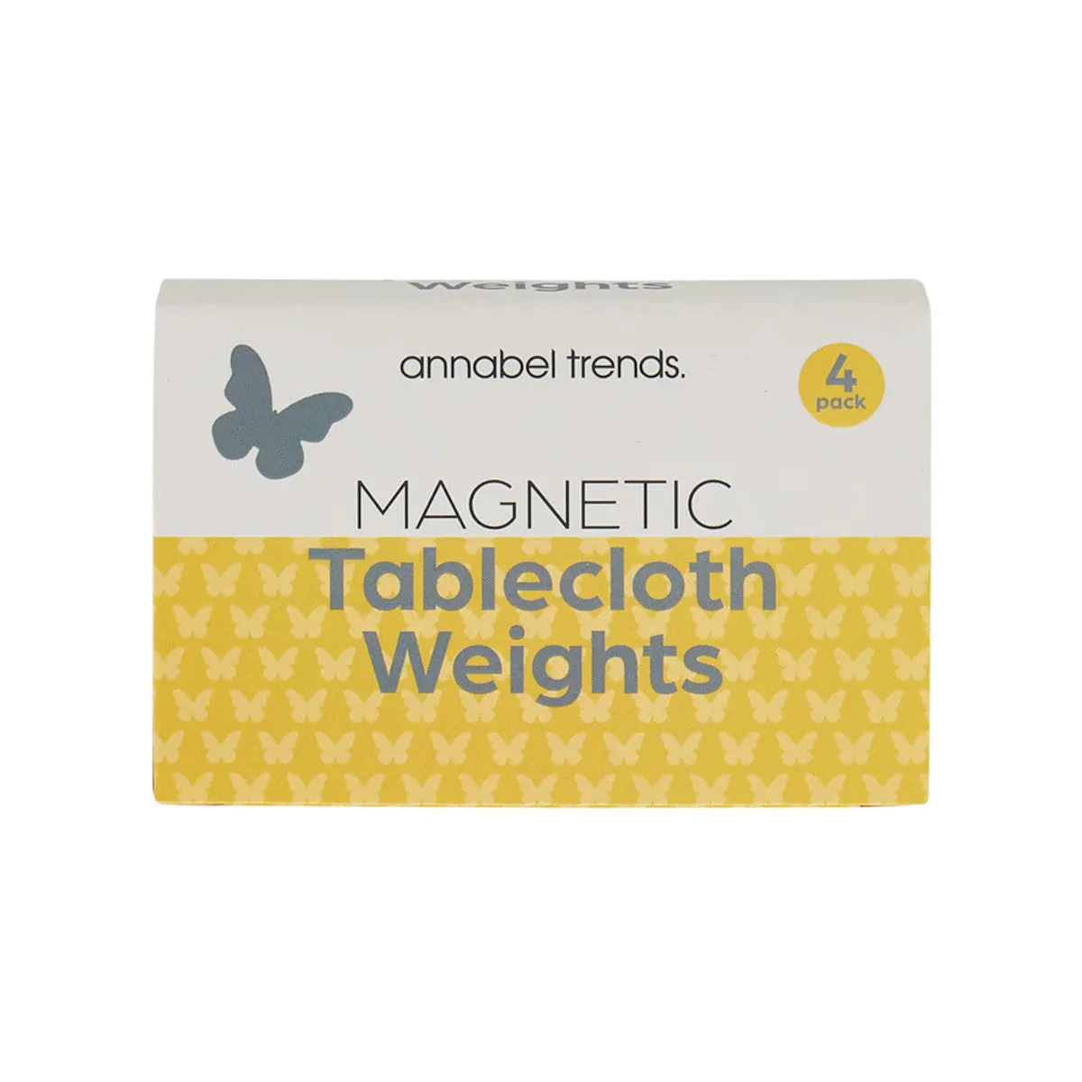 Annabel Trends Magnetic Butterfly Tablecloth Weights Set of 4