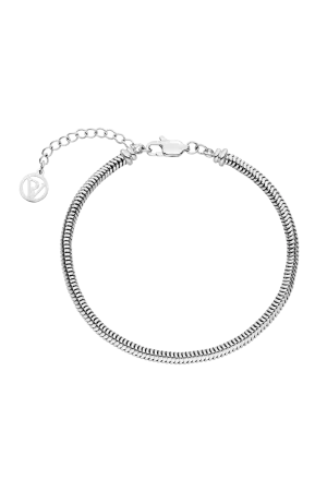 Avenue Snake Bracelet Silver