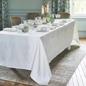Beauregard White Tablecloth