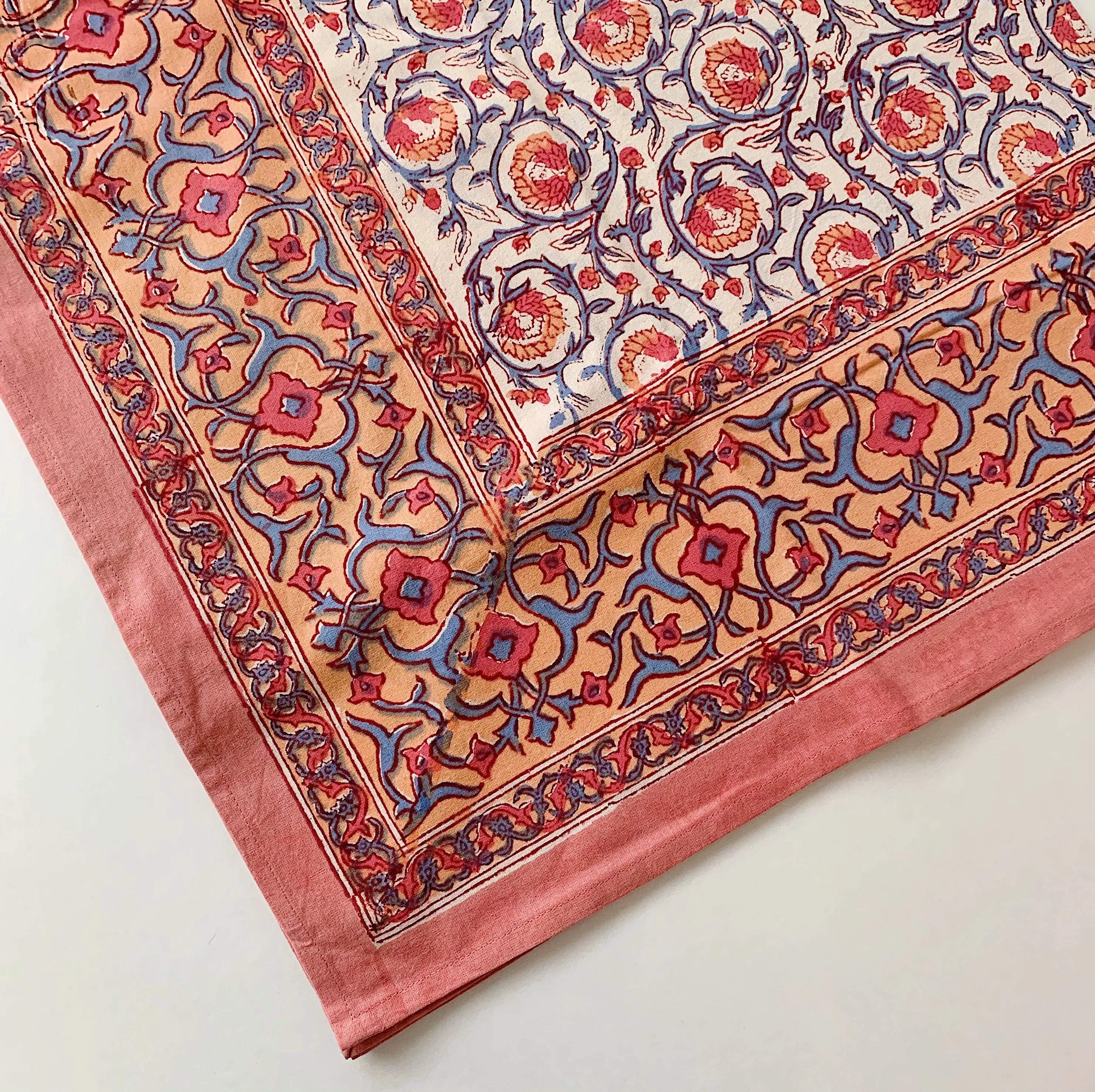 Blockprint Tablecloth | Thorn & Bloom