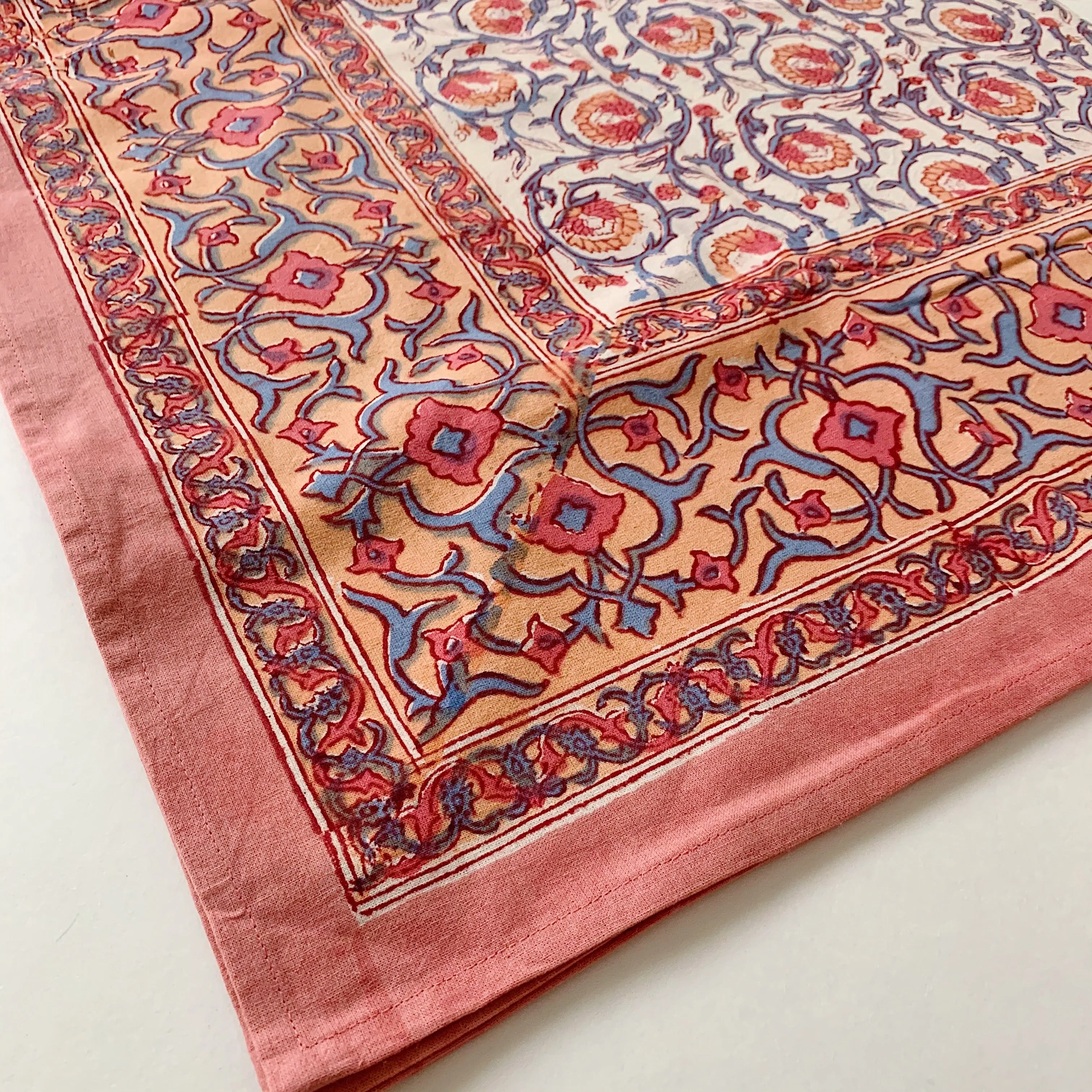 Blockprint Tablecloth | Thorn & Bloom