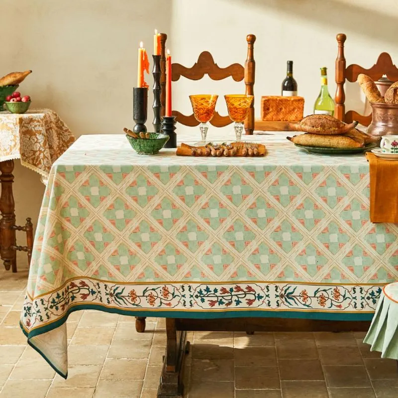 British Mid Century Fiberflax Tablecloth, Rectangle Tablecloth for Dining Room Table, Square Tablecloth for Coffee Table, Farmhouse Table Cloth, Wedding Tablecloth, Waterproof Tablecloth