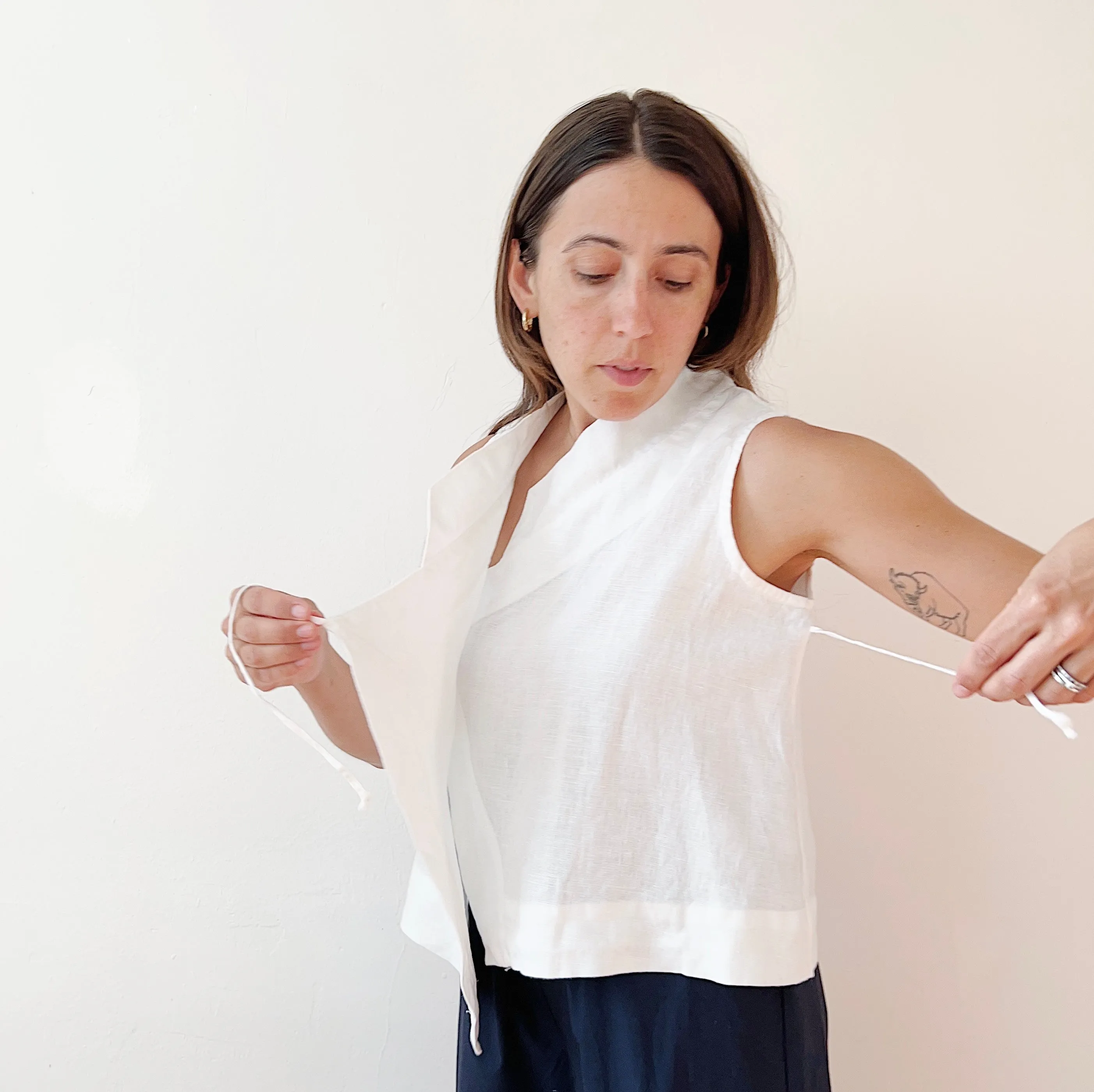 Bryn Walker | Koryo Vest in White