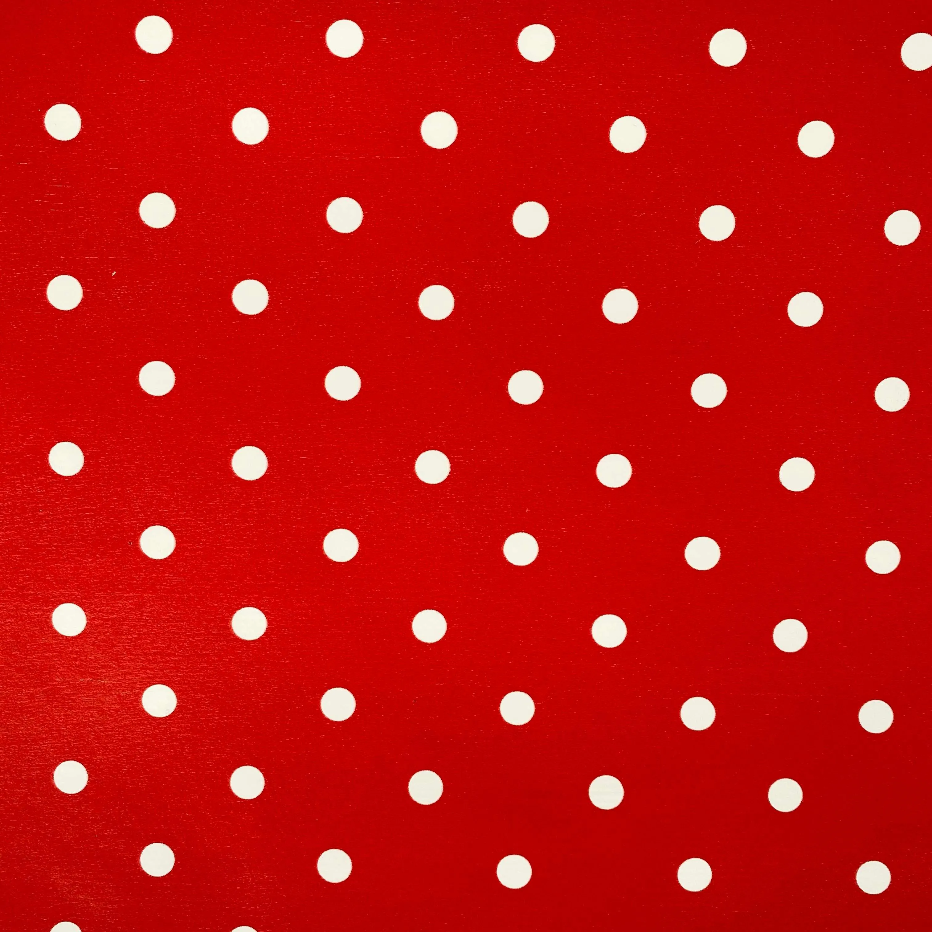 Capri Luxury Vinyl Tablecloth - Red
