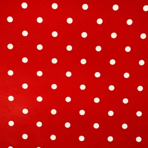 Capri Luxury Vinyl Tablecloth - Red