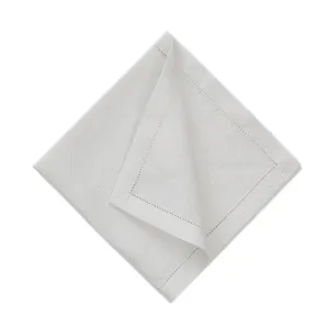 Cavaillon Lurex Napkin Set [Silver/White]