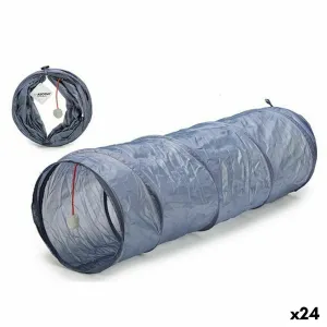 Collapsible Pet Tunnel 90 x 25 x 25 Cm 24 Units