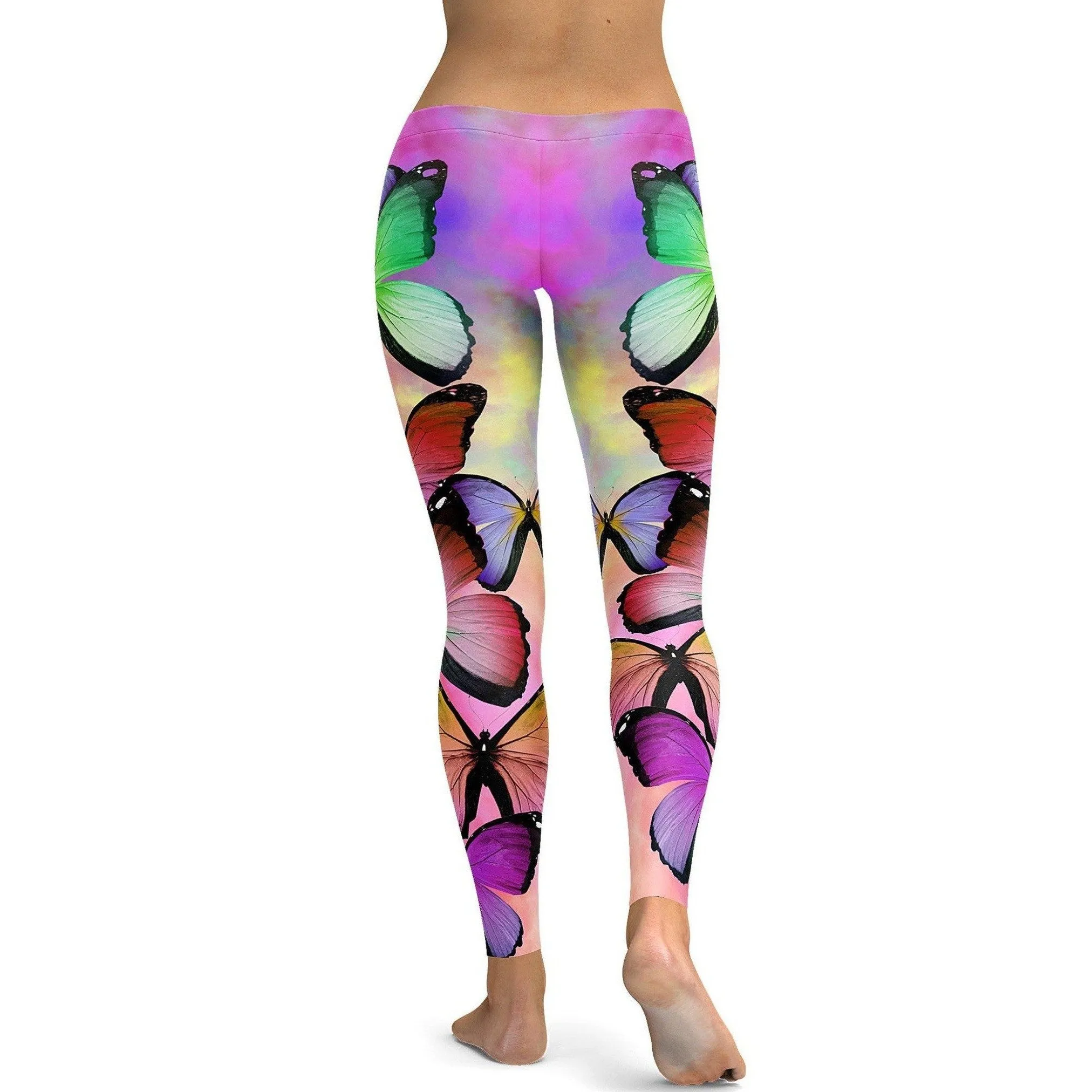 Colorful Butterflies Leggings