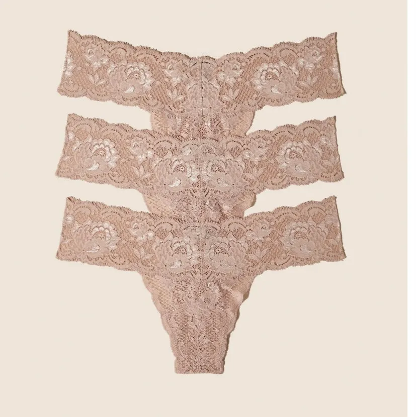 COSABELLA~ Never Say Never 3 pack thong