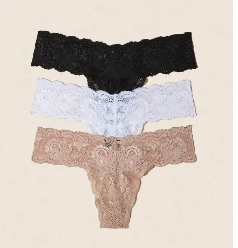 COSABELLA~ Never Say Never 3 pack thong