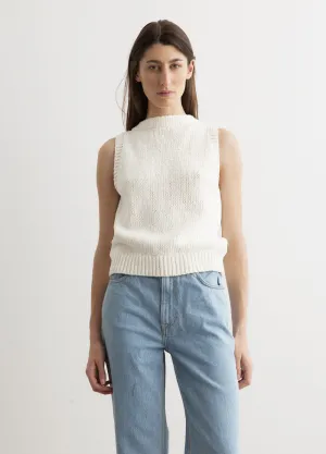 Cotton Linen Knitted Tank