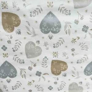 Country Hearts Vinyl Oil Cloth