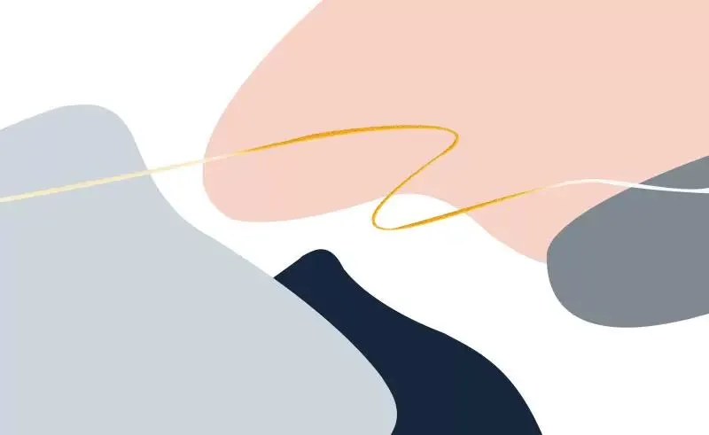 Custom Wallpaper Mural Nordic Minimalist Geometric Arch with Shapes (㎡)