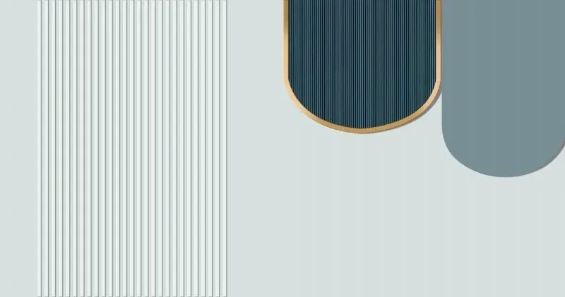Custom Wallpaper Mural Nordic Minimalist Geometric Arch with Shapes (㎡)