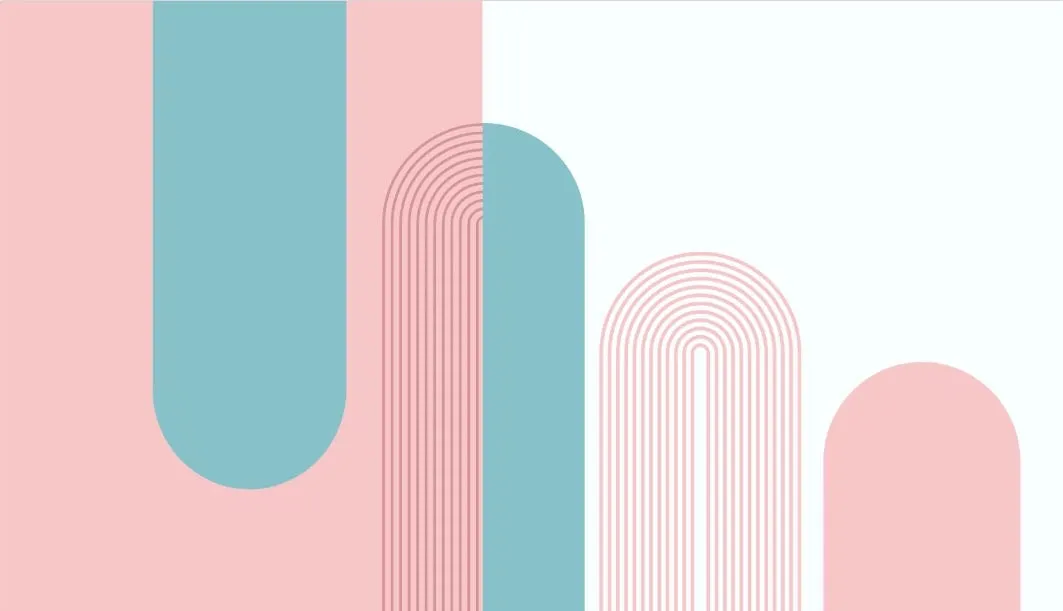 Custom Wallpaper Mural Nordic Minimalist Geometric Arch with Shapes (㎡)
