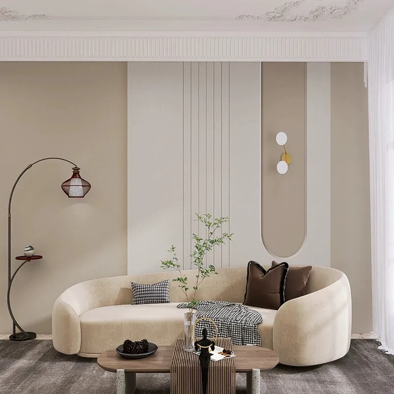 Custom Wallpaper Mural Nordic Minimalist Geometric Arch with Shapes (㎡)