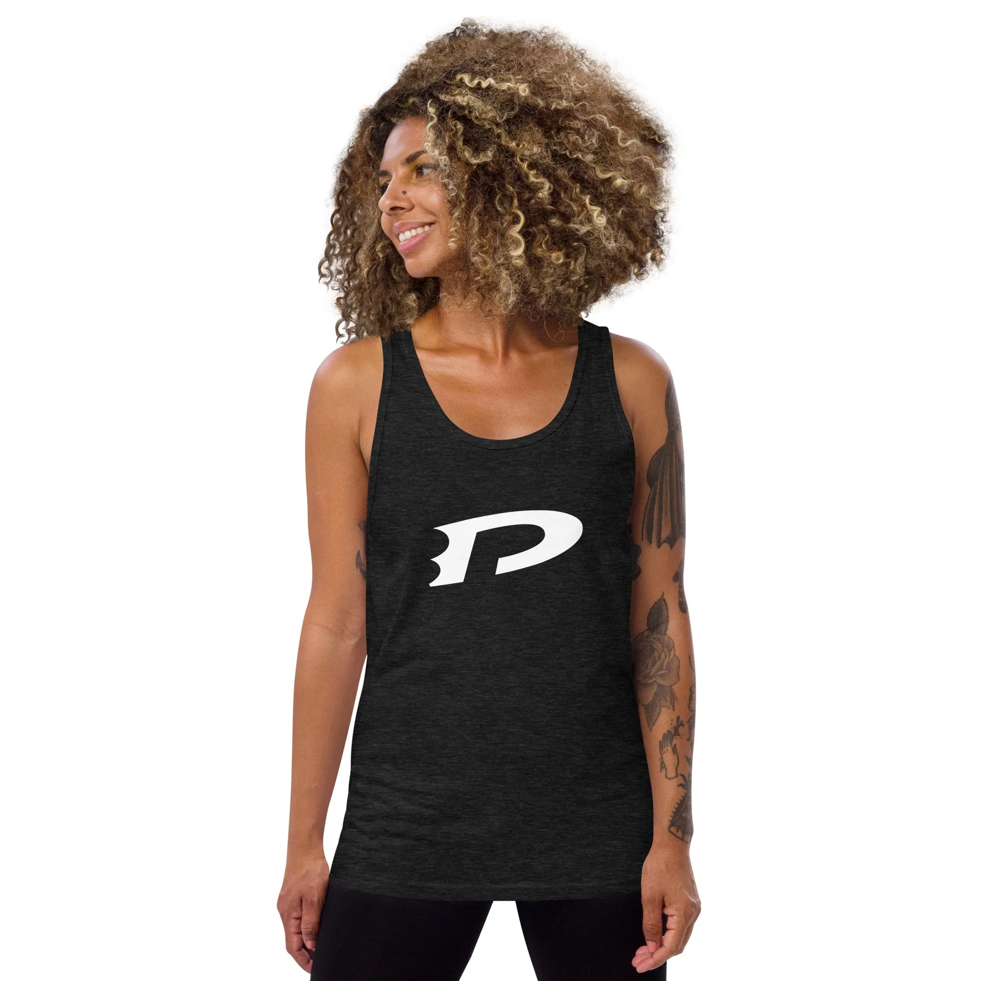 Danny Phantom Logo Adult Tank Top