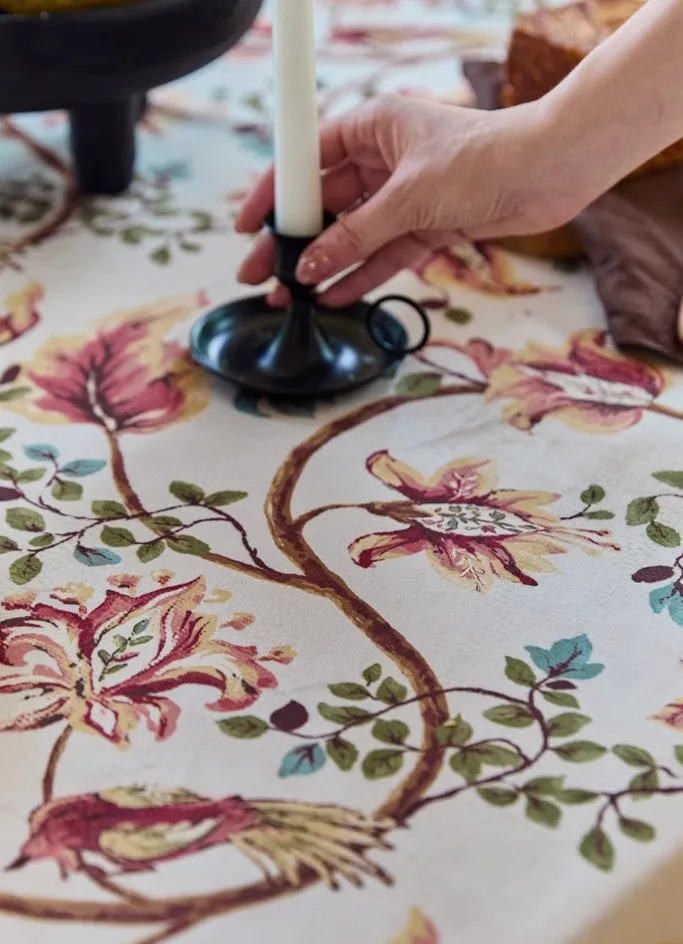 Dining Room Flower Table Cloths, Extra Large Rectangular Table Covers for Kitchen, Farmhouse Table Cloth, Wedding Tablecloth, Square Tablecloth for Round Table