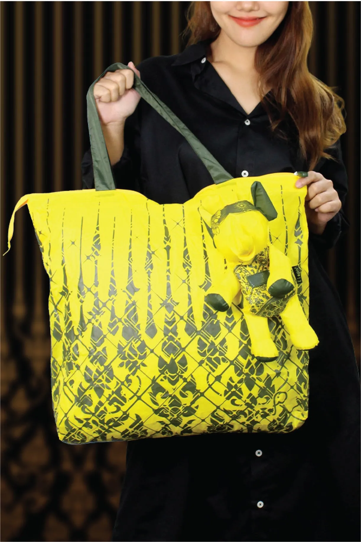 ELEPH KARAKET - L : Yellow/Olive