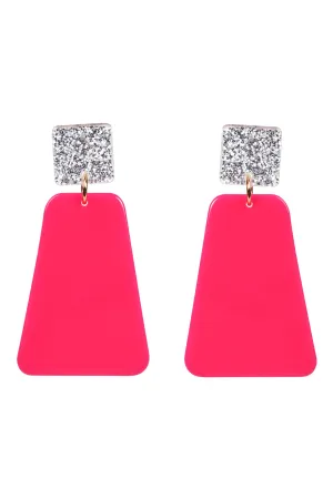 Elysian Sparkle Earring - Neon