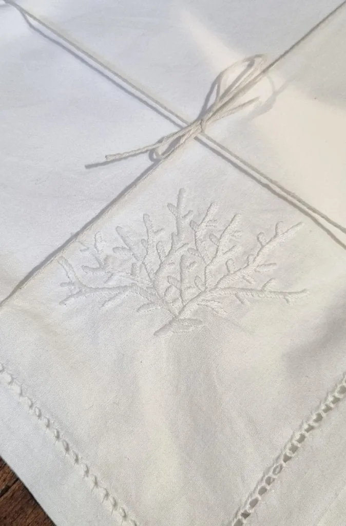 EMC Embroidered Table Napkins (Set of 4) - Various Designs