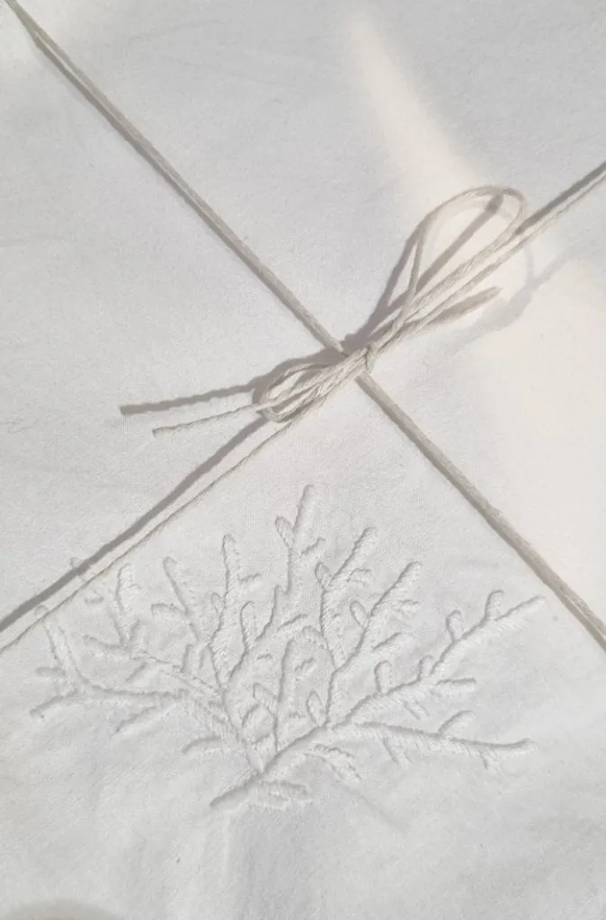 EMC Embroidered Table Napkins (Set of 4) - Various Designs