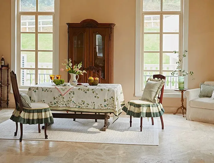 Extra Large Modern Rectangular Tablecloth for Dining Room Table, Ginkgo Leaves Table Covers, Square Tablecloth for Kitchen, Large Tablecloth for Round Table