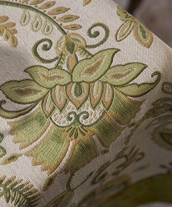 Extra Large Modern Tablecloth Ideas for Dining Room Table, Green Flower Pattern Table Cover for Kitchen, Outdoor Picnic Tablecloth, Rectangular Tablecloth for Round Table