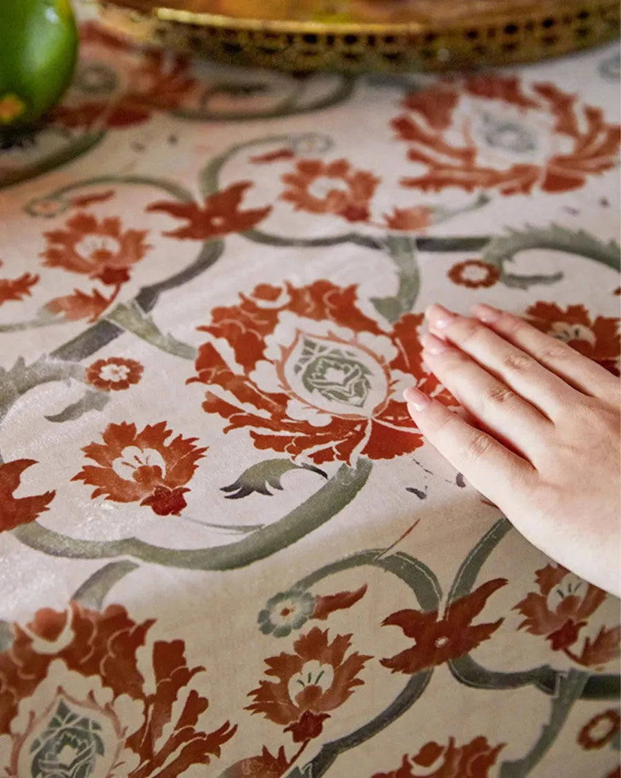 Extra Modern Rectangle Tablecloth for Dining Table, Garden Flower Table Covers for Round Table, Square Tablecloth for Kitchen, Farmhouse Table Cloth for Oval Table