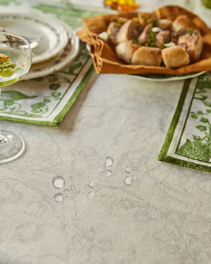 Farmhouse Table Cloth, Lilies of the Valley, Flower Pattern Tablecloth, Rectangle Tablecloth for Dining Room Table, Square Tablecloth, Wedding Tablecloth, Waterproof Tablecloth