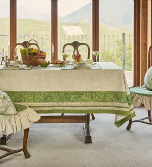 Farmhouse Table Cloth, Lilies of the Valley, Flower Pattern Tablecloth, Rectangle Tablecloth for Dining Room Table, Square Tablecloth, Wedding Tablecloth, Waterproof Tablecloth