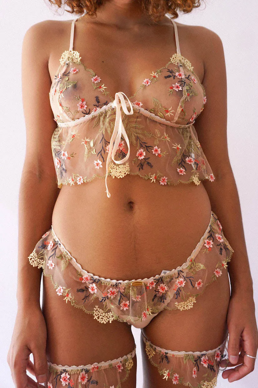 Finley Frill Midline Bralette