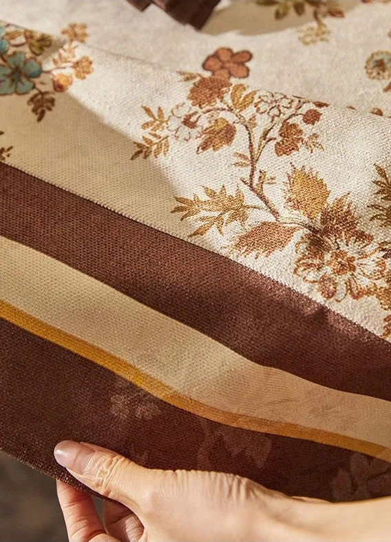 Flower Farmhouse Table Covers, Square Tablecloth for Round Table, Extra Large Modern Rectangular Tablecloth for Dining Room Table, Long Tablecloth for Living Room