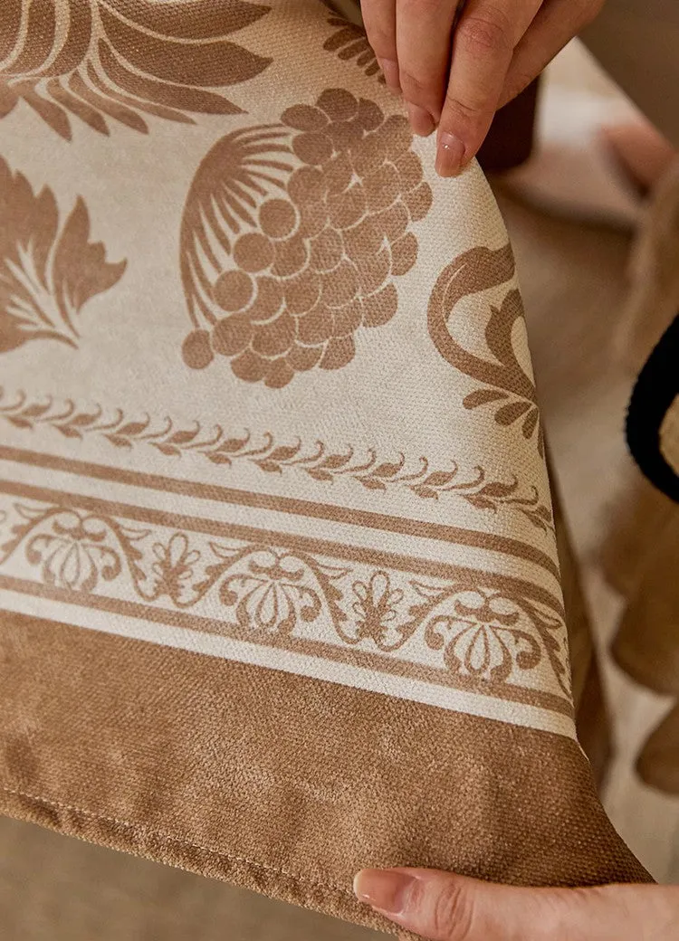 Flower Pattern Table Covers for Round Table, Large Modern Rectangle Tablecloth for Dining Table, Farmhouse Table Cloth for Oval Table, Square Tablecloth for Kitchen