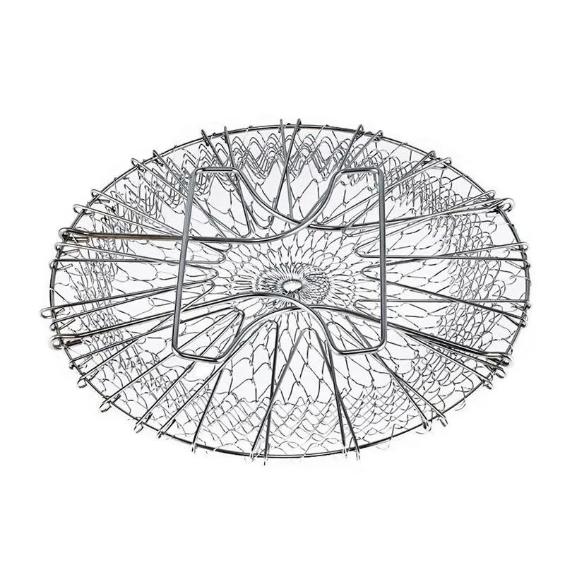 Foldable Cooking Mesh Baskets