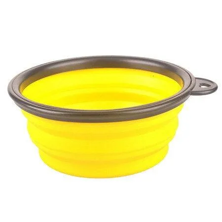 Foldable Silicone Dog Bowl