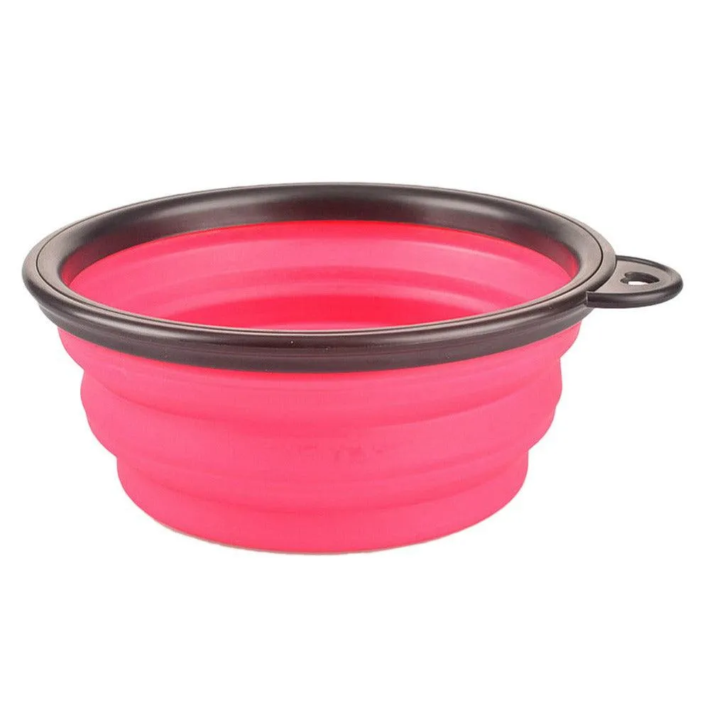 Foldable Silicone Dog Bowl