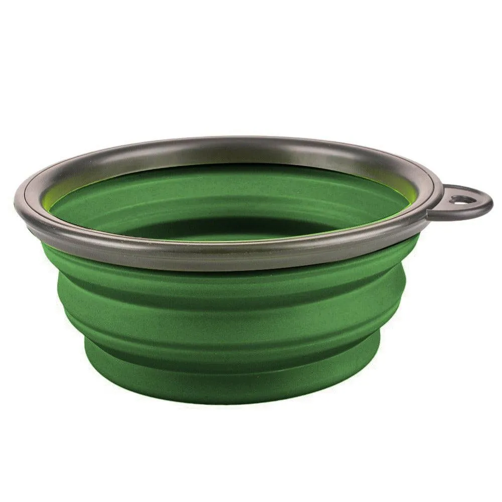 Foldable Silicone Dog Bowl