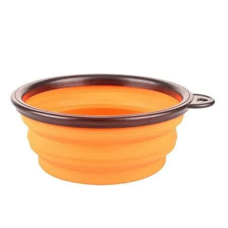 Foldable Silicone Dog Bowl