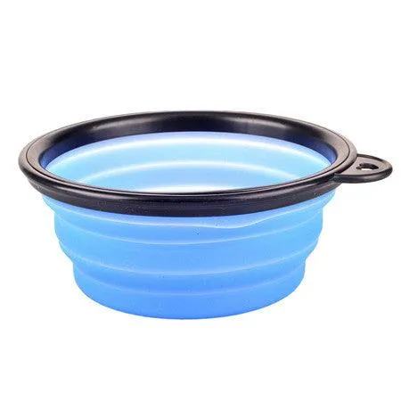 Foldable Silicone Dog Bowl