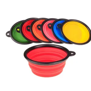 Foldable Silicone Dog Bowl