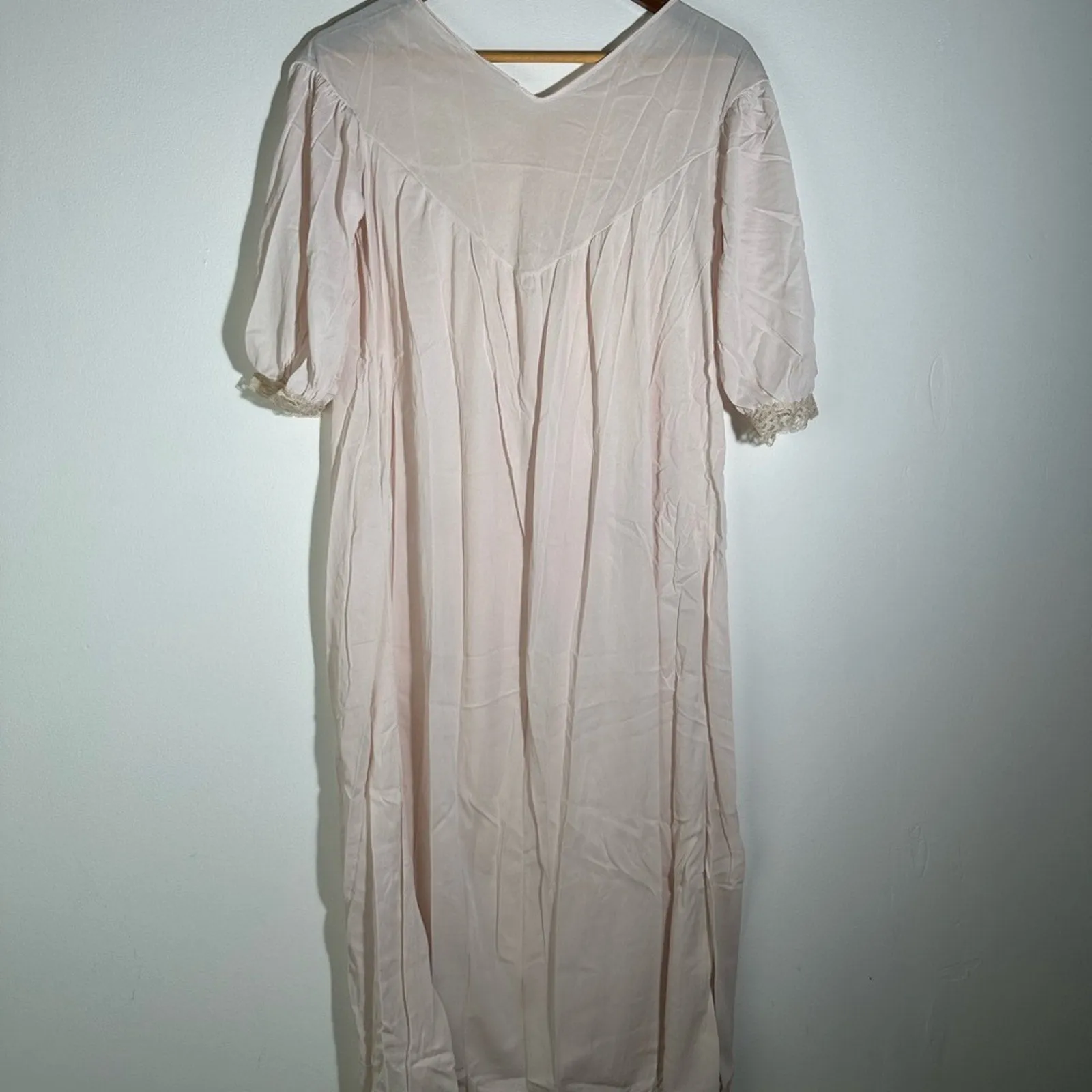Frankie Simon Cream Lace Nightgown