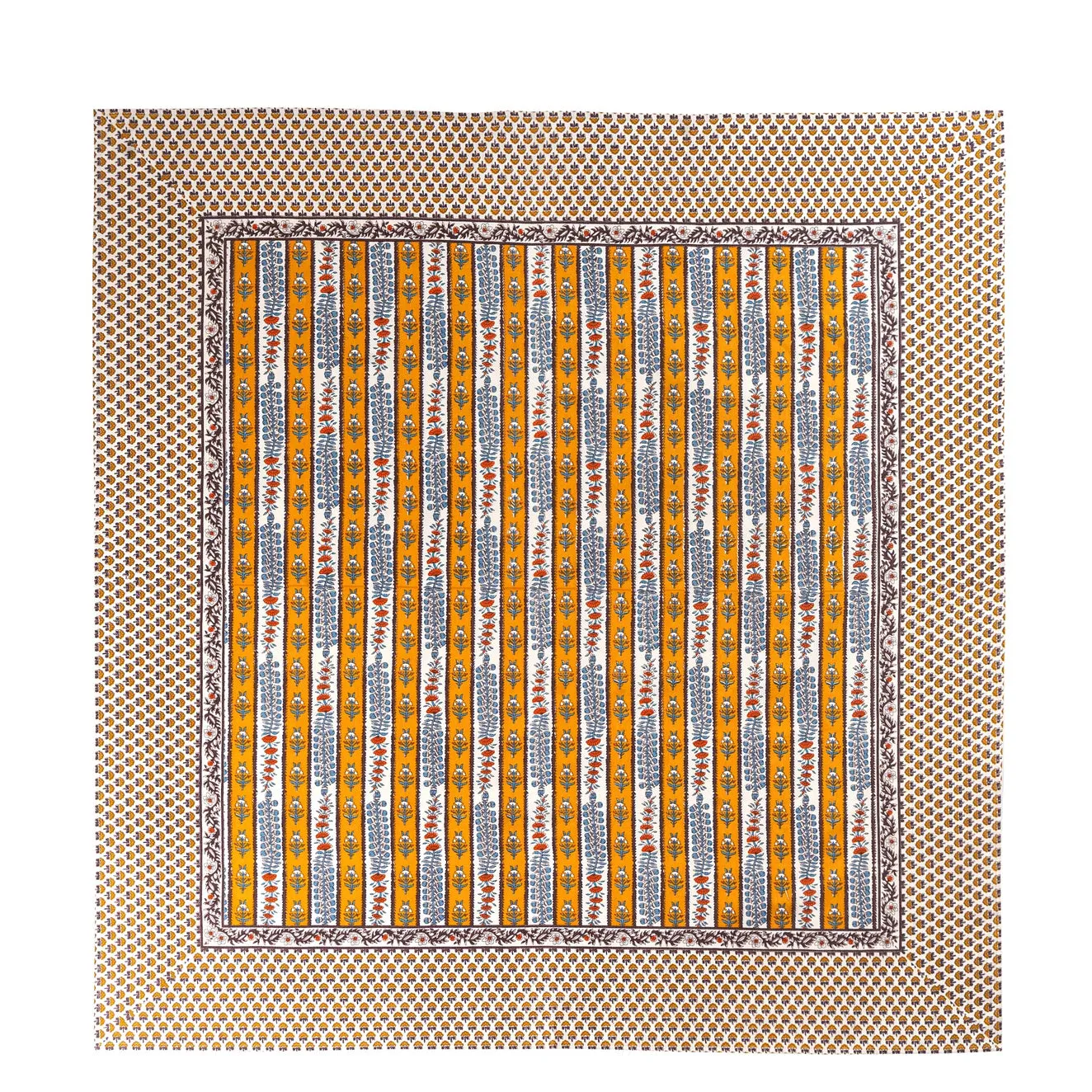 French Tablecloth | Provence Avignon Dijon & Blue