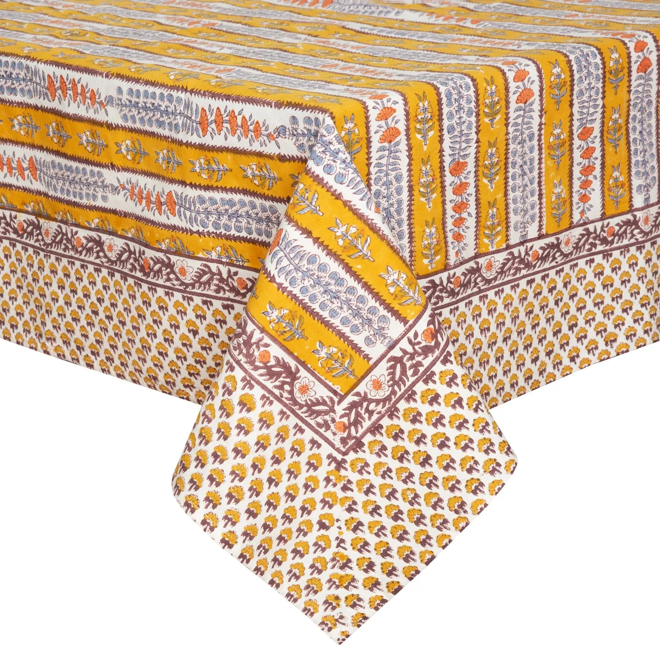 French Tablecloth | Provence Avignon Dijon & Blue